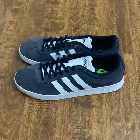 Adidas Men's VL Court 2.0 Suede Size 9.5 - Picture 4 of 16